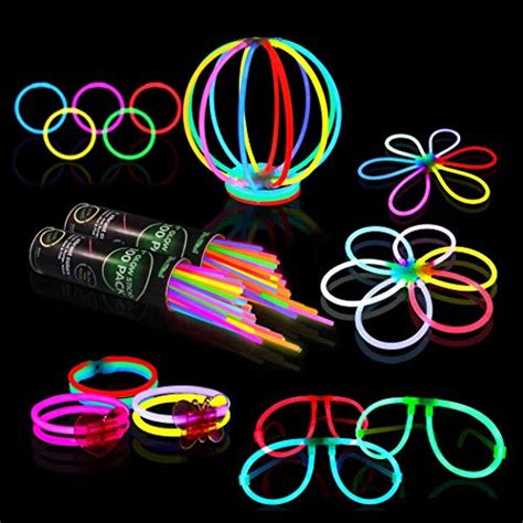 Glow Mind Glow Sticks Bulk Party Supplies 458 Piece Glow In The Dark