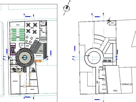 Art Gallery Floor Plan Dwg