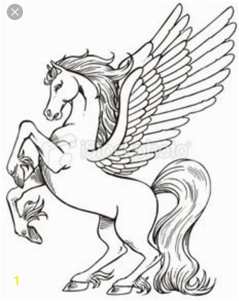 Unicorn with Wings Coloring Page | divyajanani.org
