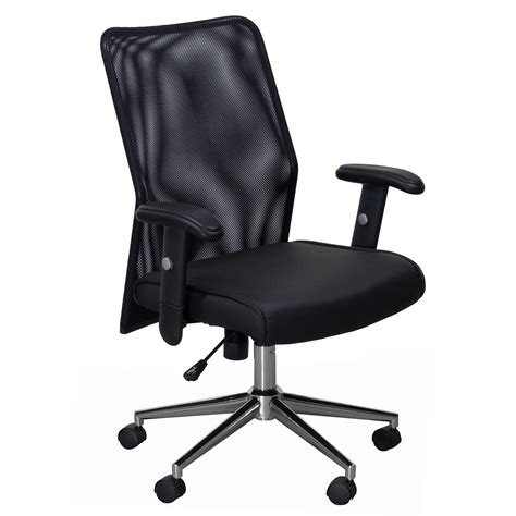 Space seating big and tall unlike executive chairs which often cannot be slid under the desk because of bulky armrests, the. Radar by goSIT Mesh Executive Chair, Black | National ...