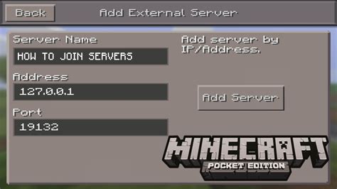 How To Join Minecraft Pocket Edition Servers 2016 Youtube