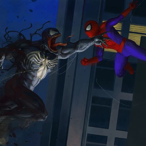 Venom Vs Spider Man Wallpapers Hd Wallpapers Id 25598