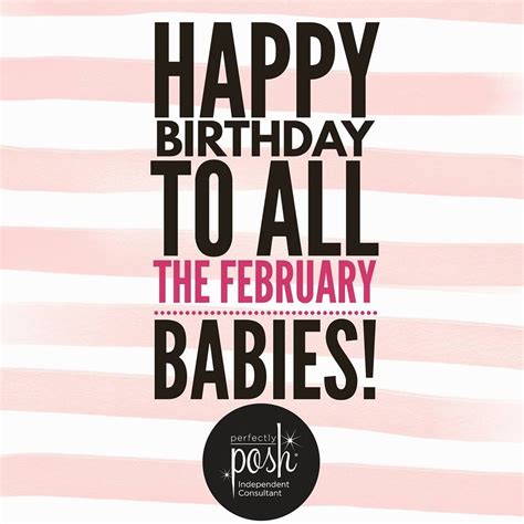 Pin By Pretty Poshie On Thank You February Baby Happy Happy Birthday