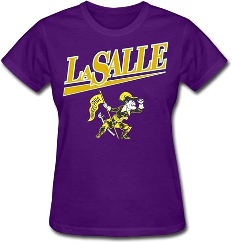 Agongda Lady Ncaa La Salle University La Salle Explorers Logo T Shirts
