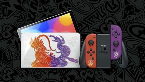 Pokemon Scarlet And Violet Edition Of Nintendo Switch Oled Preorders