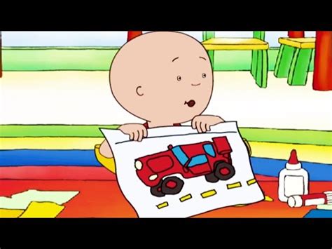 Caillou Caillou Show And Tell Funny Animated Cartoons For Kids
