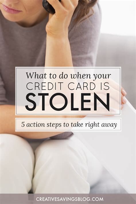 How do people steal credit card info. What to Do When Your Credit Card is Stolen
