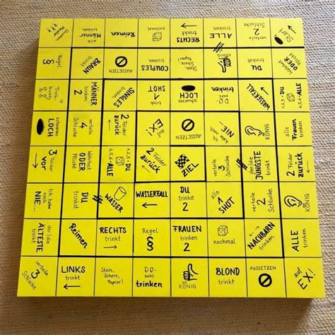 Hier müssen die mitspieler in einem zweierteam einen vollen kasten bier über eine strecke von dieses saufspiel zum selber ausdrucken gefällt uns deswegen so besonders, weil es ein ende besitzt. Selfmade Trinkspiel auf dem Ikea „Lack"-Tisch,... - #auf # ...