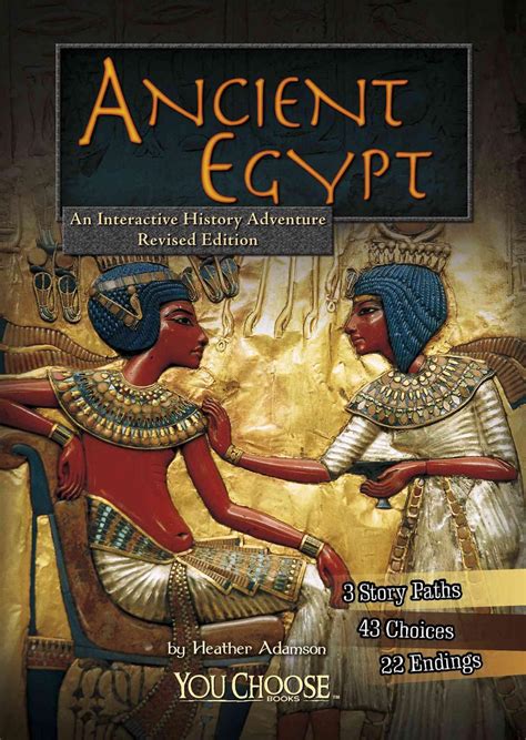 ancient egypt an interactive history adventure you choose books by heather ada 9781515742494