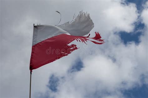 The Polish Flag In The Sky The Flag Of Old Poland The Polish Flag In