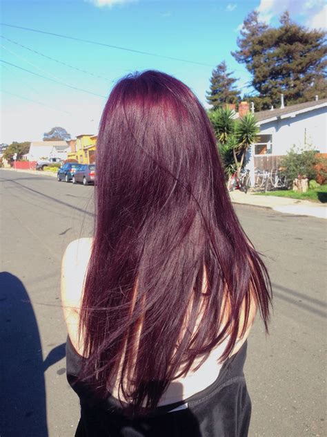 Famous Dark Hair Purple Tint Ideas Best Girls Hairstyle Ideas