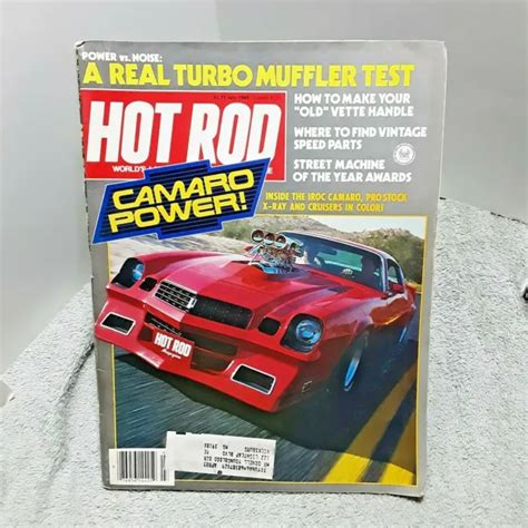 Hot Rod Magazine July 1984 Camaro Power £368 Picclick Uk
