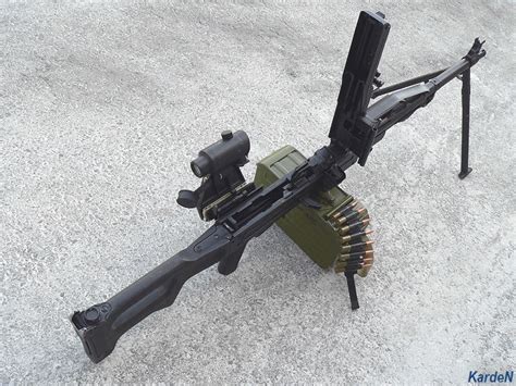 Pkp Pecheneg Machine Gun Caliber Cartridge 762 Mm Soldatpro