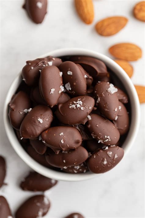 Chocolate Covered Almonds Food With Feeling