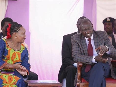 Ms muthoni lives in eldoret, mr ruto's home town. DP Ruto's brother wanted a contract from me - Waiguru ...