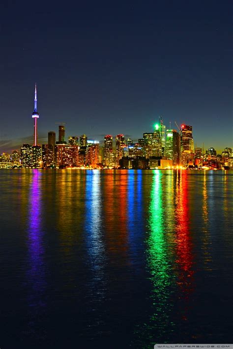 Toronto Iphone Wallpapercityscapeskylinecitymetropolitan Areanight
