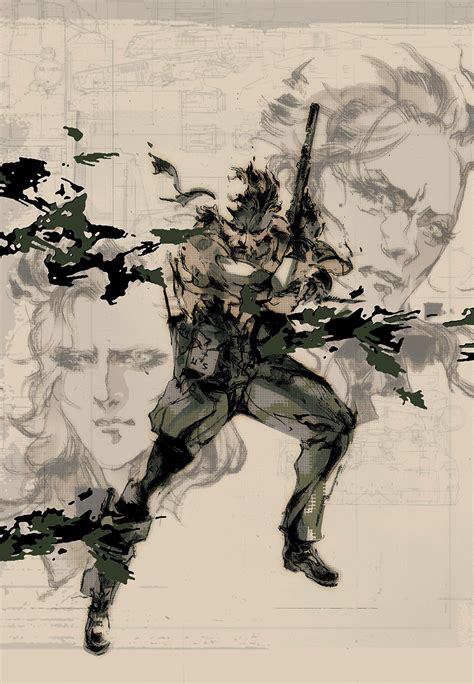 Art Of Metal Gear Solid By Yoji Shinkawa Album On Imgur Metal Gear