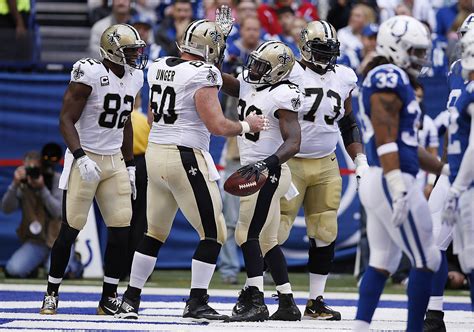 Saints Score Big Road Win Over Colts, 2721