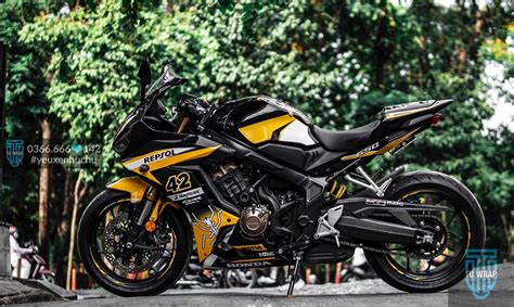 Explore full technical specifications of the honda cbr650r. HONDA CBR 650R đổi màu đen bóng - Tú Wrap | Thiết kế, thi ...
