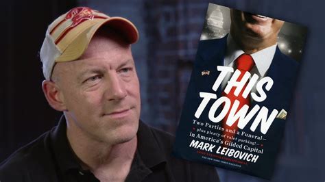 This Town Author Mark Leibovich On Shaming Dcs Elite Youtube