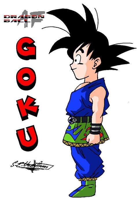 Goku Nino Af Kid Child By Salvamakoto On Deviantart Goku Deviantart