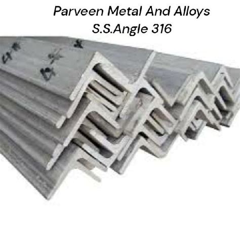 Polished 316 Stainless Steel Angles For Construction Feature