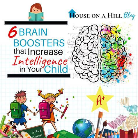 6 Brain Boosters That Increase Intelligence In Your Child Increase