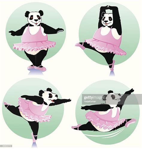 Dancing Pandas Mix High Res Vector Graphic Getty Images