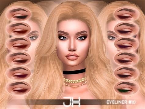 The Sims Resource Eyeliner 10 By Julhaos • Sims 4 Downloads