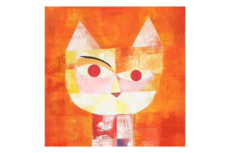 Paw Klee By Angie Rozelaar Kitty Homage To Paul Klee Cat Etsy