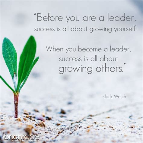 Before You Are A Leader Success Is All About Growing Yourself When