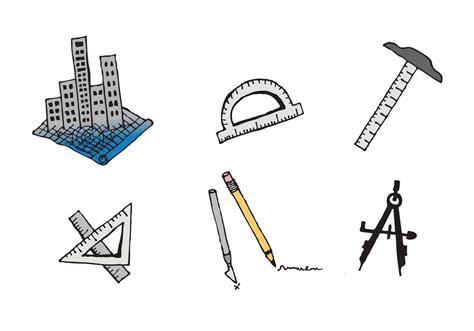 Free Architecture Tools Vector Series 90098 Vector Art At Vecteezy