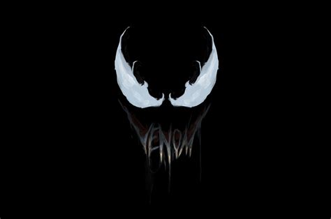 Wallpaper venom artwork minimal dark background black hd. 2560x1700 Venom Movie Logo Art Chromebook Pixel HD 4k ...