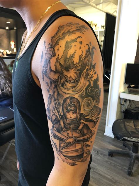 Updated Itachi Tattoo Naruto