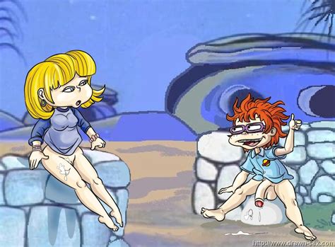 Rule 34 All Grown Up Angelica Pickles Bad Art Chuckie Finster Color Drawn Female Human
