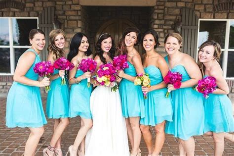 This year brings magenta hair as the most beloved and trendiest hair color for women who are not scared of experimenting with their hair. Turquoise and Fuchsia Bouquet | Fuchsia wedding, Turquoise ...