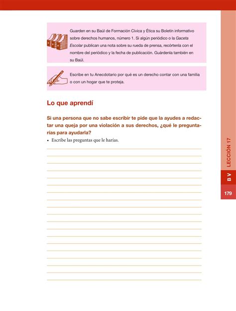 Español lecturas cuarto grado 2019 2020. Formación Cívica y Ética Quinto grado 2016-2017 - Online ...