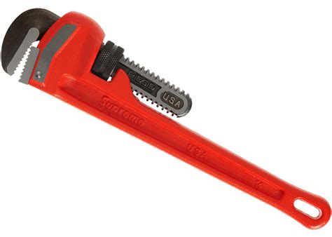 Supreme Ridgid Pipe Wrench Red Fw20