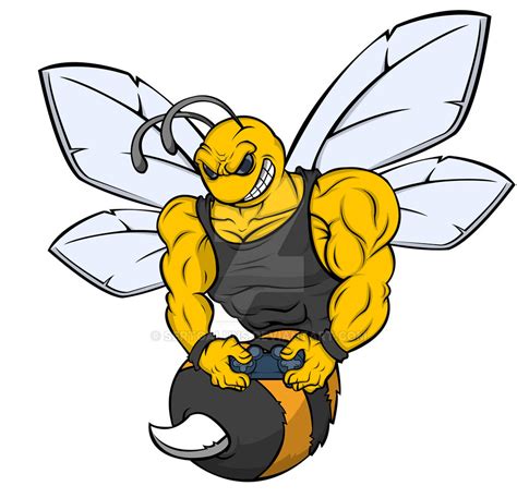 Bee Mascot By Sertoaluns On Deviantart