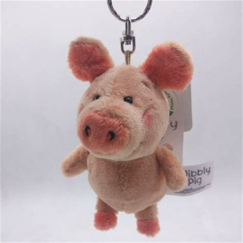 pig wibbly toy toys cartoon soft plush stuffed animal popular nici dolls pendant kid tv