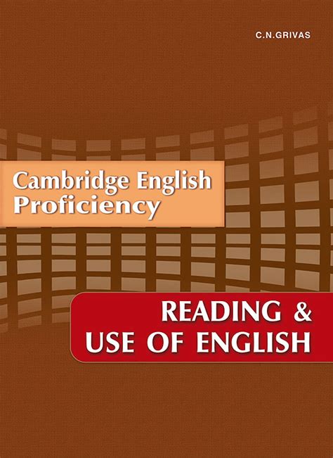 Grivas Publications Cy Reading And Use For The Cambridge English