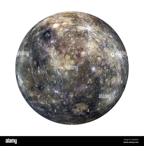Planet Mercury Isolated Stock Photo Alamy
