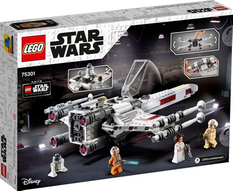 Brickfinder Lego Star War Luke Skywalkers Xwing 75301 02