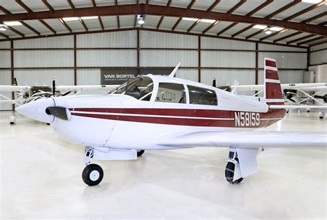 N58159 1988 Mooney 201 M20j Ser324 1650 2039 Total Time 258 Since