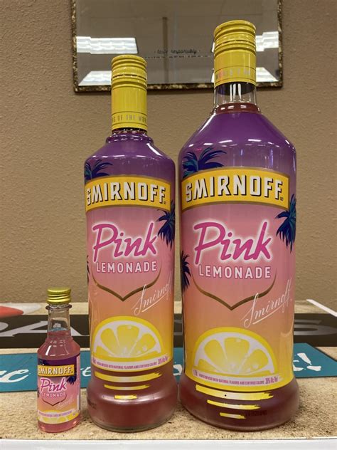 Smirnoff Pink Lemonade Vodka Brooking Liquor Store