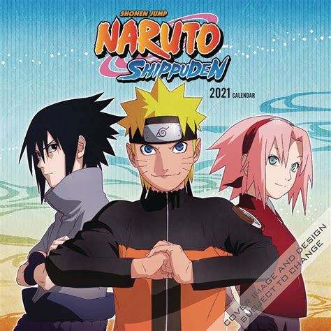 Download the following calendars for free to print at home or at work. APR202521 - NARUTO 2021 WALL CALENDAR - Previews World