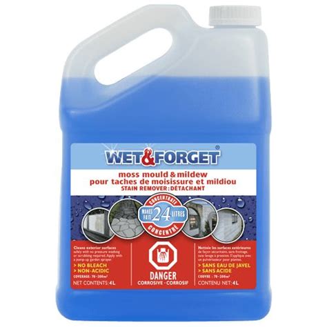 Wet Forget Concentrate Outdoor Cleaning Deck Cleaning Mildew Stains