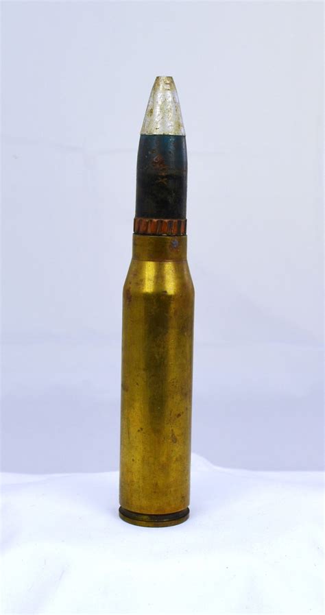 Deactivated 30mm Rarden Shell Complete As Used In The Gulf War Sally