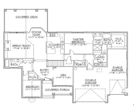 Ranch, farmhouse, modern), sq ft (e.g. Rambler House Plans Walkout - House Plans | #29460