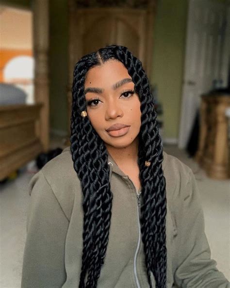 Maybe you would like to learn more about one of these? Jumbo twist braids #jumboboxbraids #braids # ...